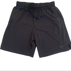 NIKE Dri-Fit Black Casual Athletic Shorts Size L